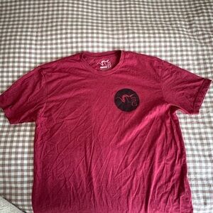 Source Unknown Maroon Graphic Tee